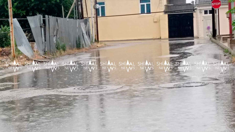 Xaçmazda kanalizasiya lükləri “göydə qalıb”