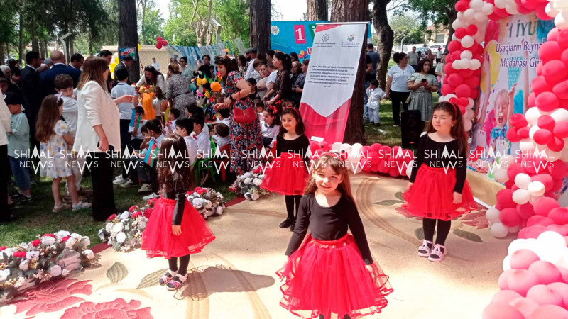 Xaçmazda uşaqların bayramı qeyd olunub - VİDEO
