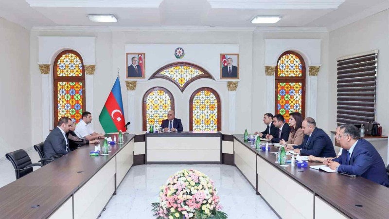 DGK sədri Xaçmazda sakinlərlə görüş keçirib