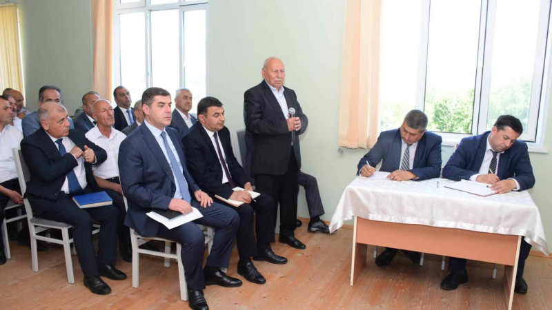 Quba RİH: Aspərəstidə səyyar qəbul keçirilib