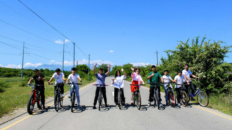 Qubada “Eco wheel” layihəsi keçirilib
