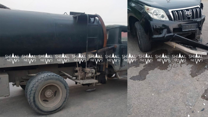 Quba: “Prado” və yük avtomobili toqquşub