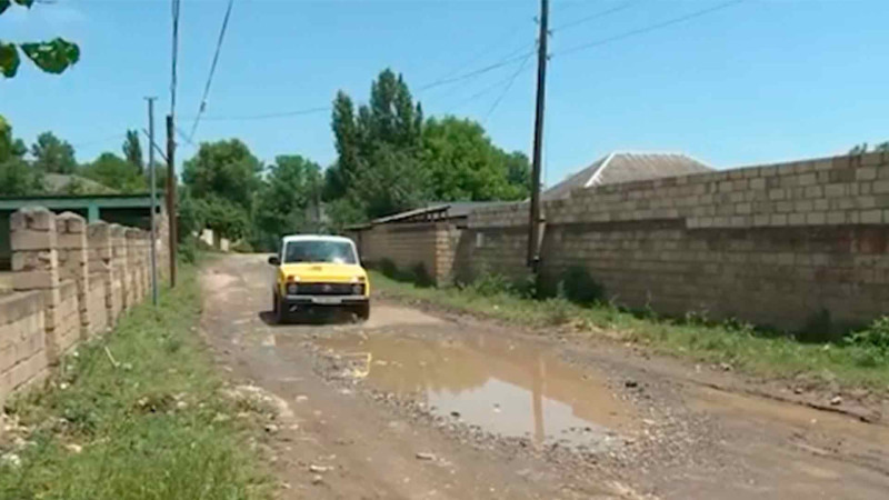 Quba: Alıc-Digah yolu yararsız haldadır