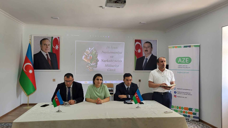 İsmayıllı: Tələbələrə narkomaniyanın fəsadları haqda məlumat verilib