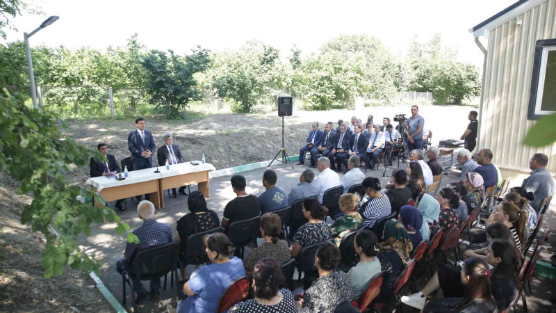 Xaçmaz RİH: Mollabürhanlı kəndində səyyar qəbul keçirilib