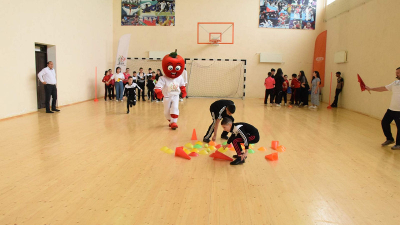 Qubada uşaqlar üçün mütəhərrik oyunlar keçirilib