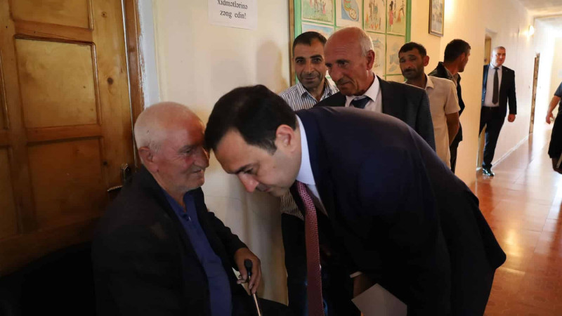 RİH: İsmayıllıda səyyar qəbul keçirilib