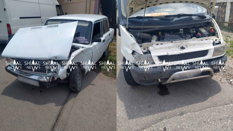 Qubada “Ford” və “VAZ” toqquşub