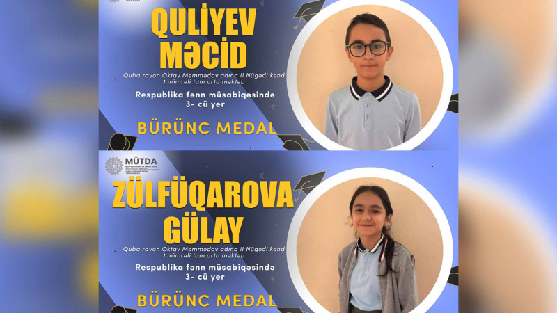 Balaca qubalılar böyük bilik nümayiş etdiriblər