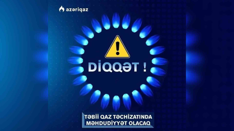 Sabah Quba və Siyəzəndə 1472 abonent qazsız qalacaq