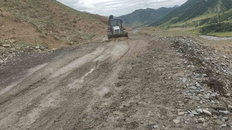 Quba: Uçmuş körpünün bərpası yekunlaşır
