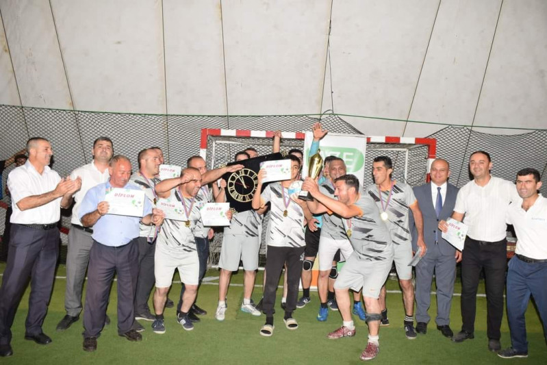 Xaçmaz RQİİ komandası minifutbol turnirinin qalibi olub