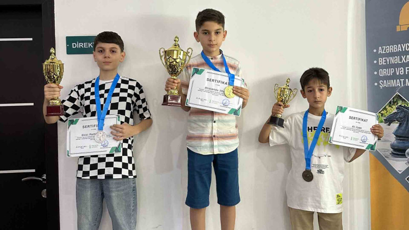 Qusar: Şahmatçımız paytaxtdan medalla qayıdır