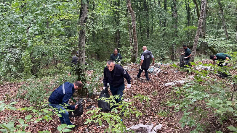 Qubada Təmizlik Marafonu keçirilib