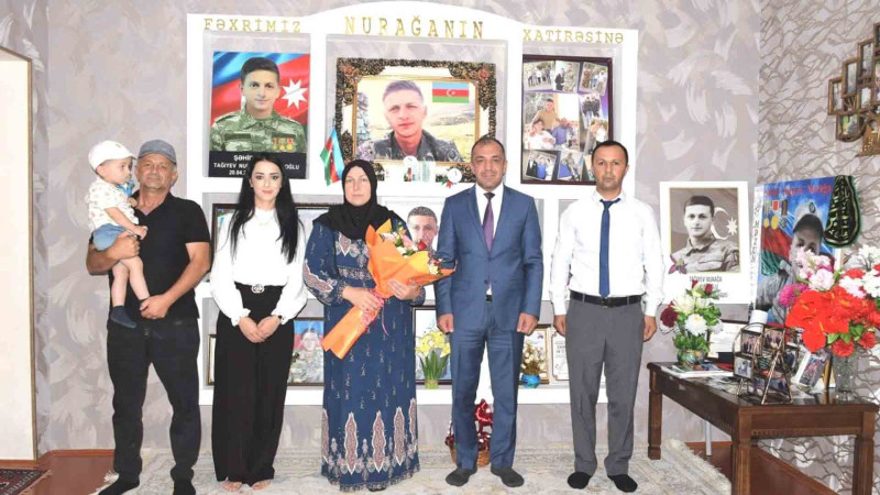 Xaçmazlı şəhid anası məzun olub