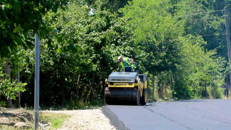 Qusarda 23 km yolun asfaltlanmasına başlanılıb