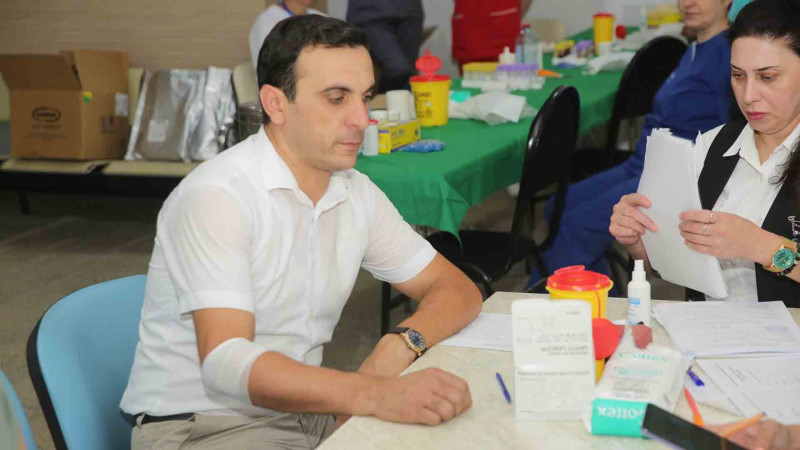 Xaçmazda da qanvermə aksiyası keçirilib