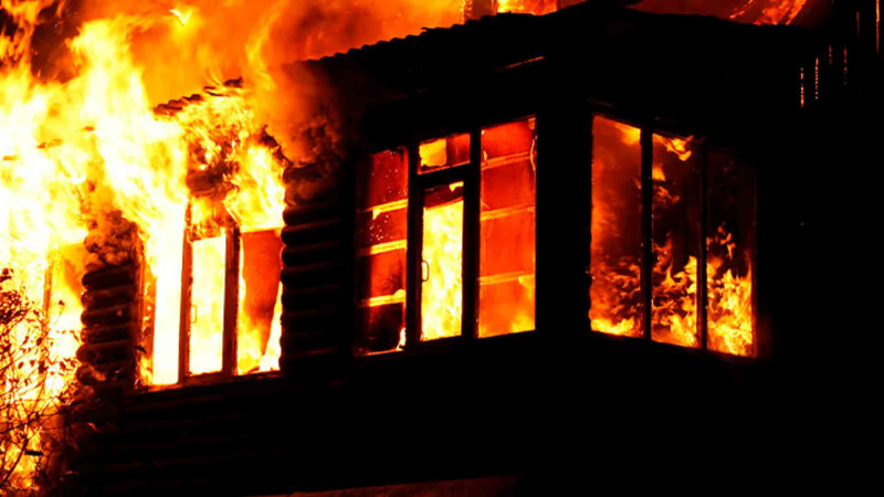 İsmayıllı: 5 otaqlı ev yanıb