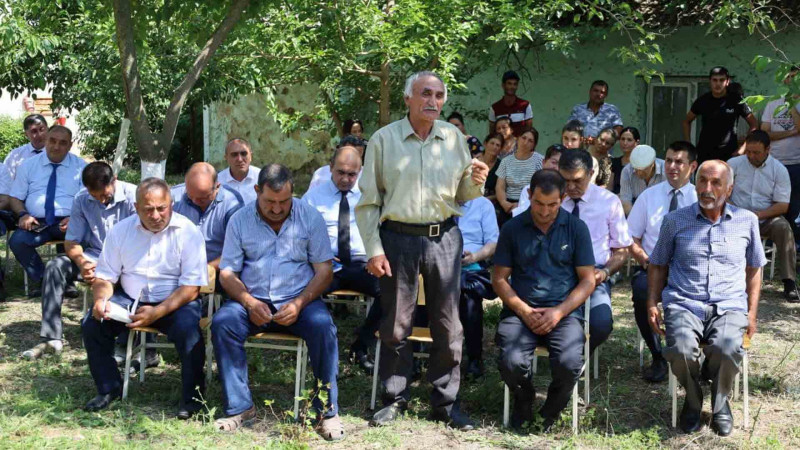 İsmayıllı RİH: Uştalqışlaq kəndinqə qəbul keçirilib