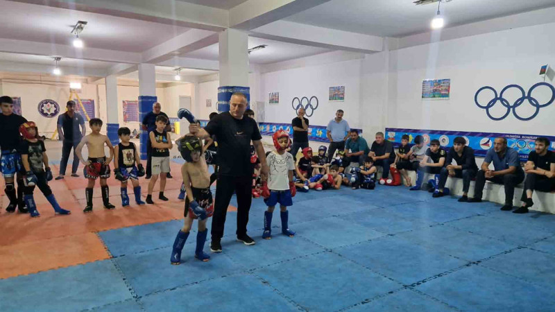 İsmayıllı: Gənclər kikboksinq turnirində iştirak ediblər