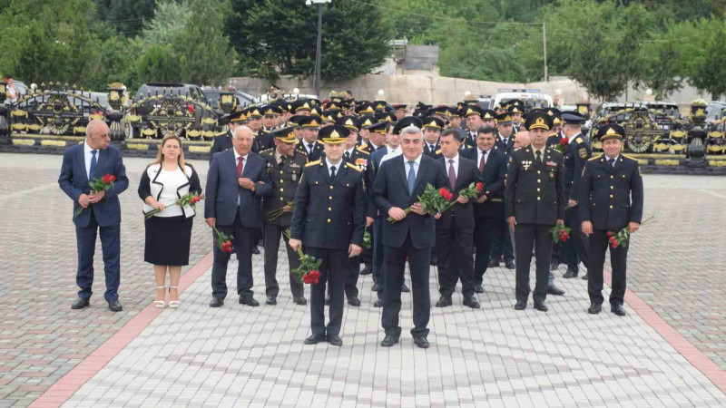 Qubada Polis İşçilərinin Peşə Bayramı Günü qeyd olunub