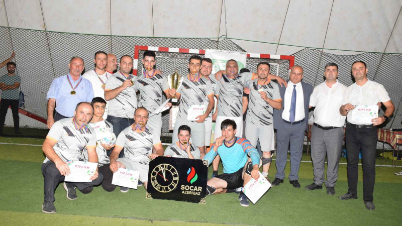 Xaçmazda minifutbol yarışının qalibləri bəlli olub