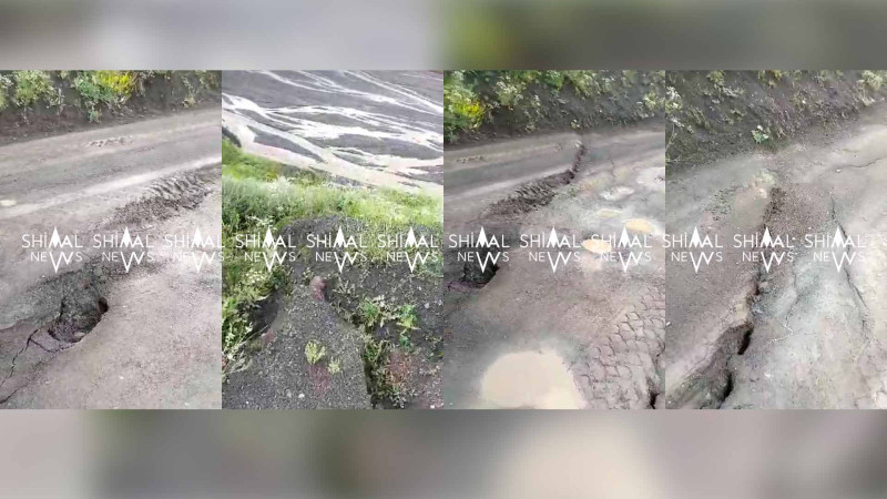 Quba-Xınalıq yolunda uçma təhlükəsi var - FOTO