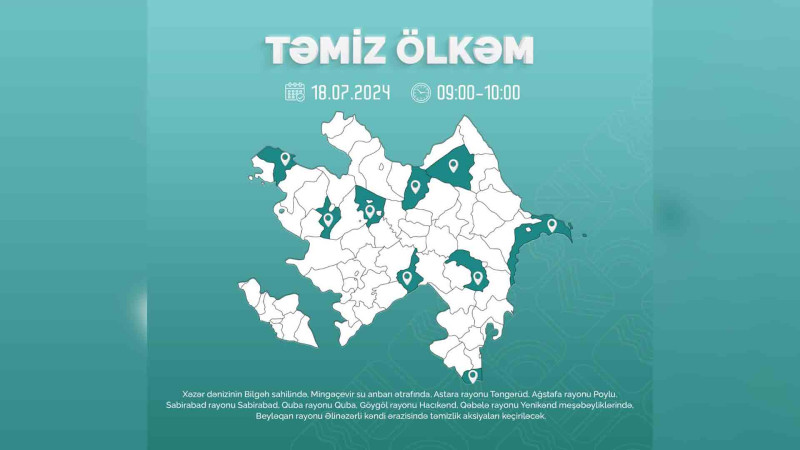 Quba: Meşəbəylikdə növbəti təmizlik aksiyası keçiriləcək
