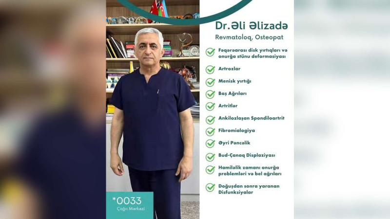 Xaçmaz sakinləri Bakıdan gələn həkimin qəbuluna yazıla bilərlər