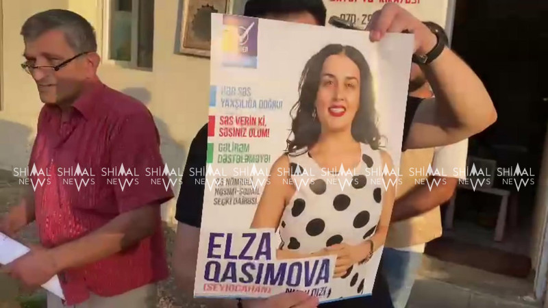 “Gəlirəm dəstələməyə”: Elza Seyidcahanın seçki şüarı gündəm oldu