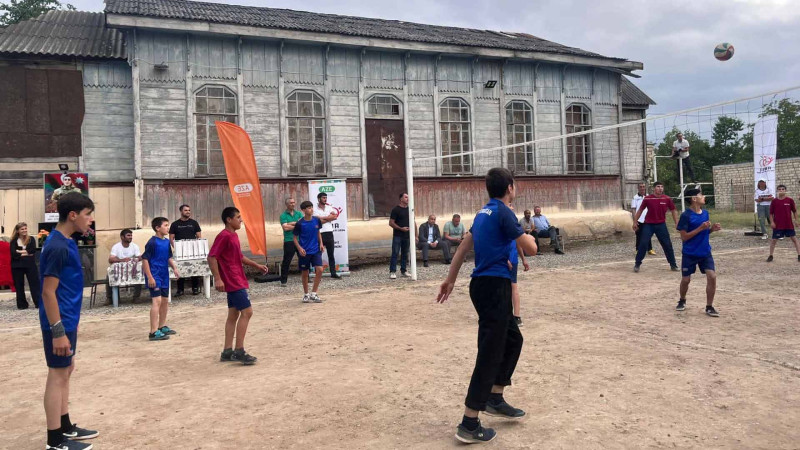 Quba: Şəhidin adına voleybol meydançası açılıb