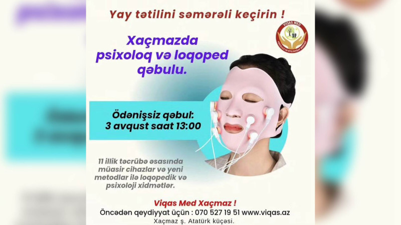 Xaçmaz: “Viqas MED” ödənişsiz qəbul keçirəcək