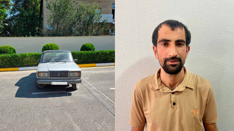 Narkotikdən istifadə edən sürücü həbs olunub