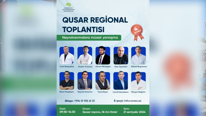 ANEA region toplantılarını Qusardan başlayacaq