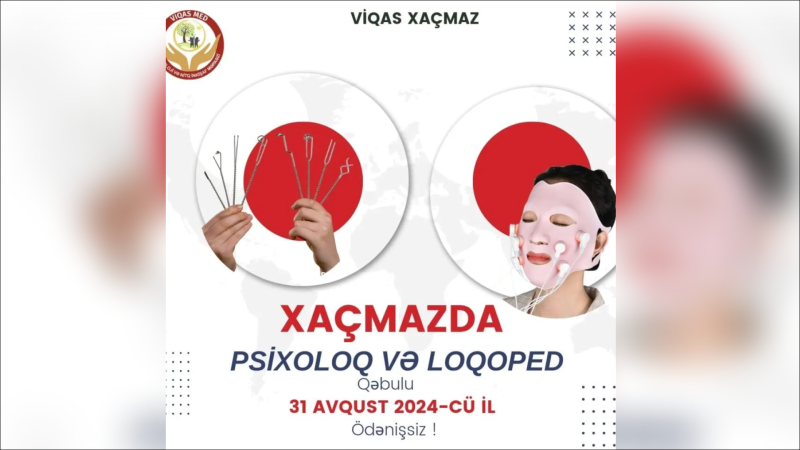 Xaçmazda nitq mərkəzi ödənişsiz qəbul keçirəcək