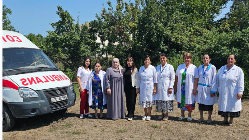 Xaçmazda kənd sakinləri üçün tibbi aksiya keçirilib
