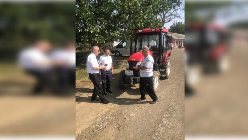 Qusar: Kənd təsərrüfatı texnikaları yoxlanılıb