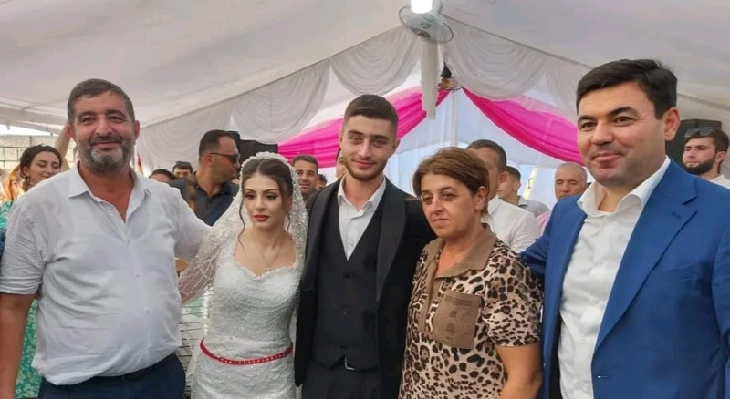 Xaçmazda şəhid qardaşının toyu olub