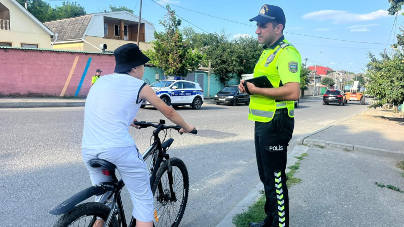 Qusar: Velosipedçilər təhlükəsizlikləri üçün qaydaları bilməlidirlər