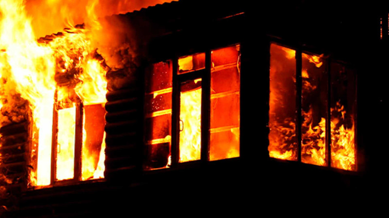 Xaçmazda obyekt yanıb