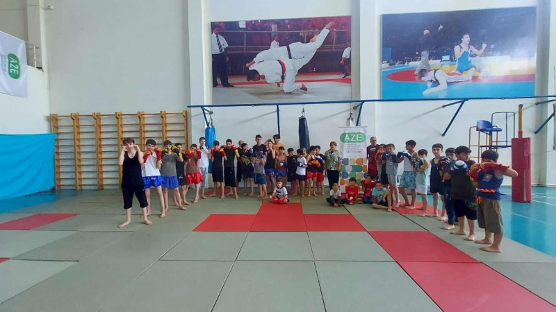 Qusarda gənclər idmana cəlb ediliblər