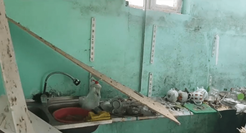 Xaçmazda ağac kafenin üstünə aşıb: xəsarət alan var