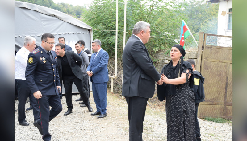 Bu gün şəhid Altun Əliyevin il mərasimi keçirilib