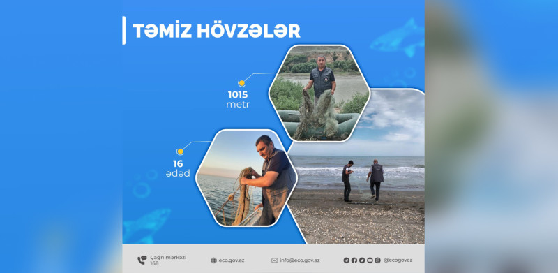 2 rayon ərazisində qadağan olunmuş ov alətləri aşkarlanıb