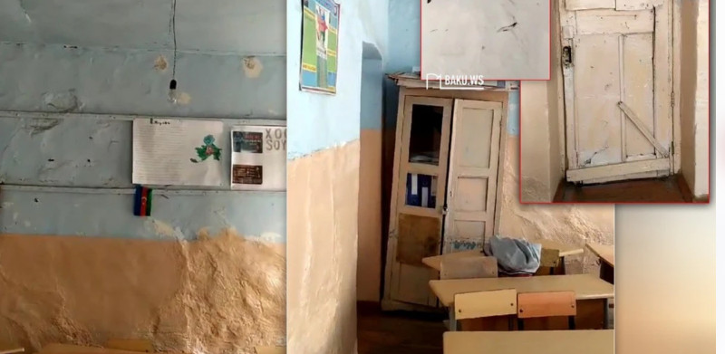 Mərhum Prokurorun adını daşıyan məktəb qəzalı vəziyyətdədir