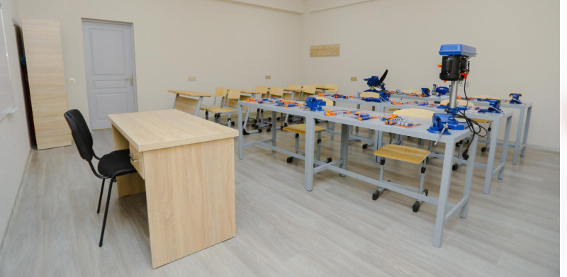 Xaçmazda 85 ilin məktəbi yenidən inşa edilib