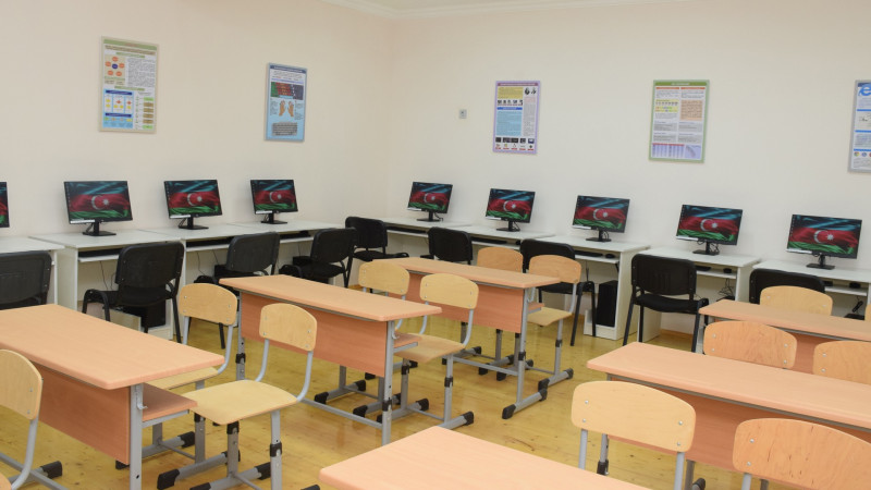 Vəlvələ kənd tam orta məktəbinin yeni binasının açılışı olub