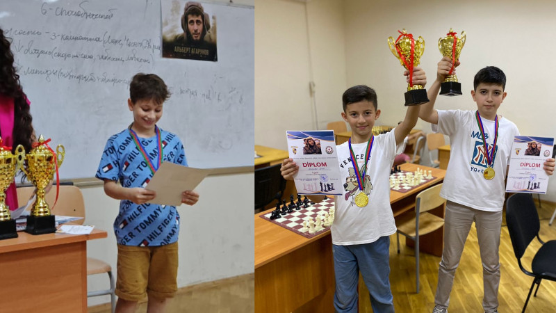 Qusarlı şahmatçılar Bakıdan qələbə ilə qayıdıblar