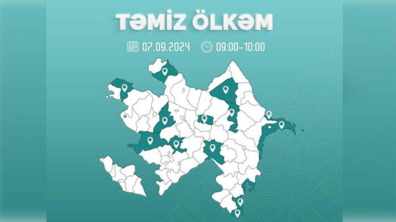 Qubada təmizlik aksiyası təşkil olunacaq