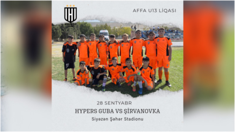 Bu gün Qubanın gənc futbolçuları ilk dəfə meydana çıxırlar